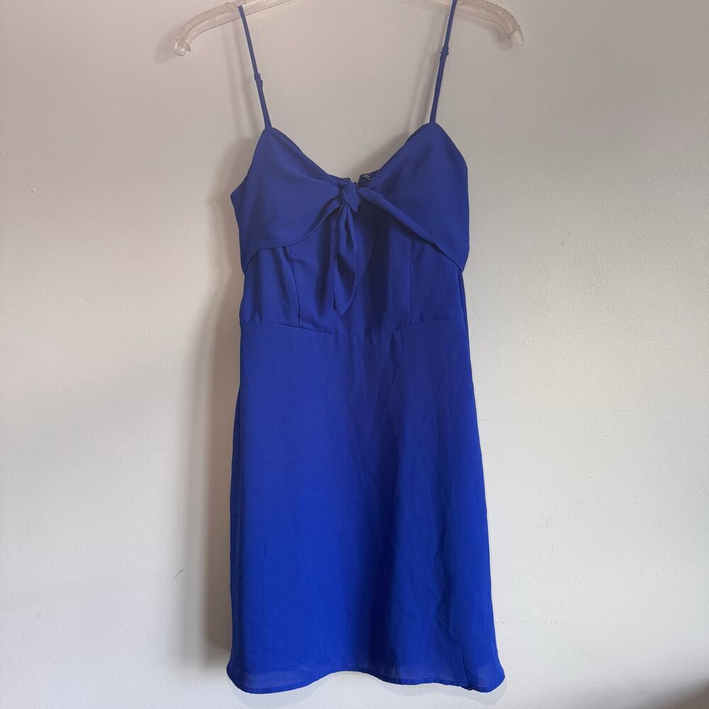 Blue Dress w/ Padding & Pockets!